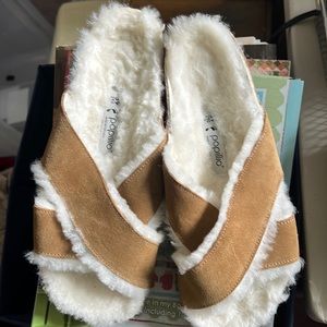 Birkenstock papillo size 39 fleece lined sandals